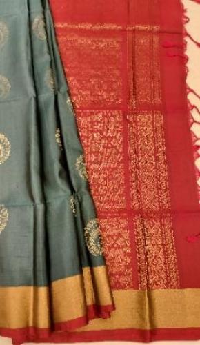 SOFT SILK SAREE WITH BLOUSE